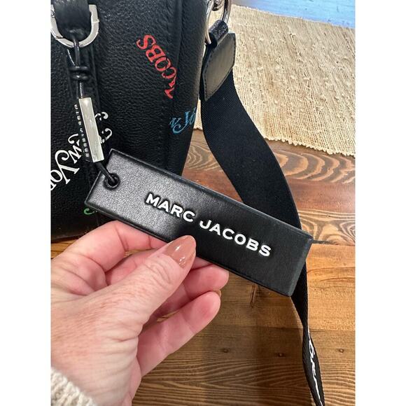 Marc Jacobs x New York Magazine The Mini Tag Leather Tote + Logo Shoulder Strap - Picture 5 of 16